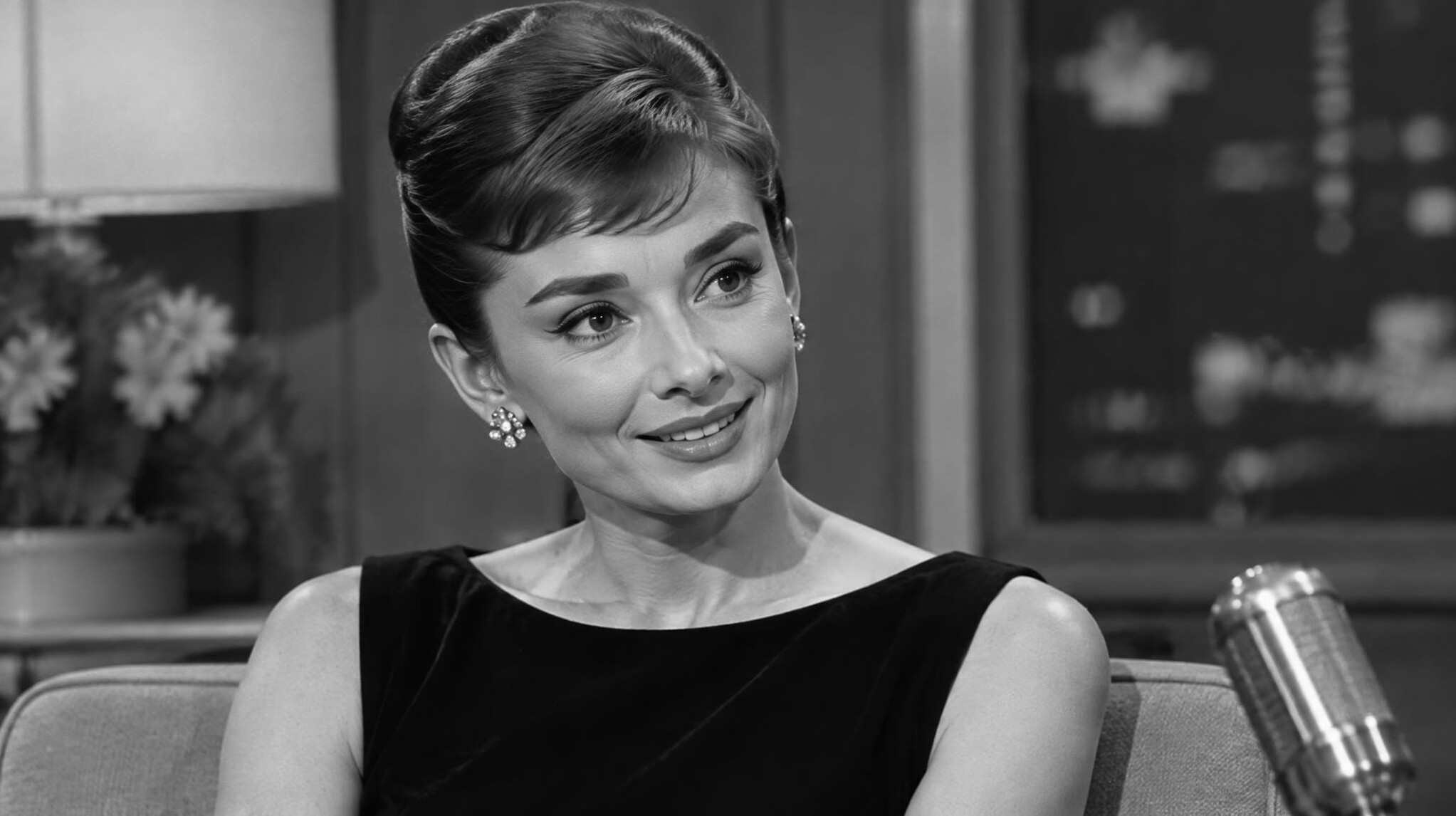 classic tv star portrait