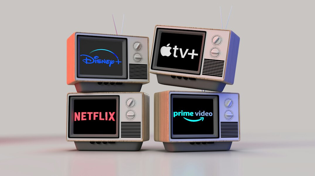 retro tv series scene