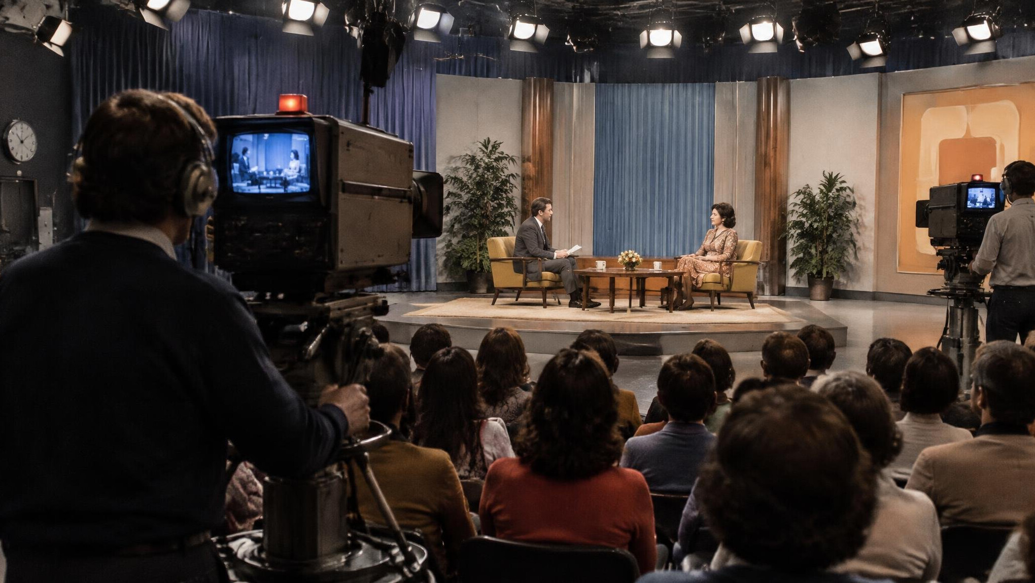 old television studio
